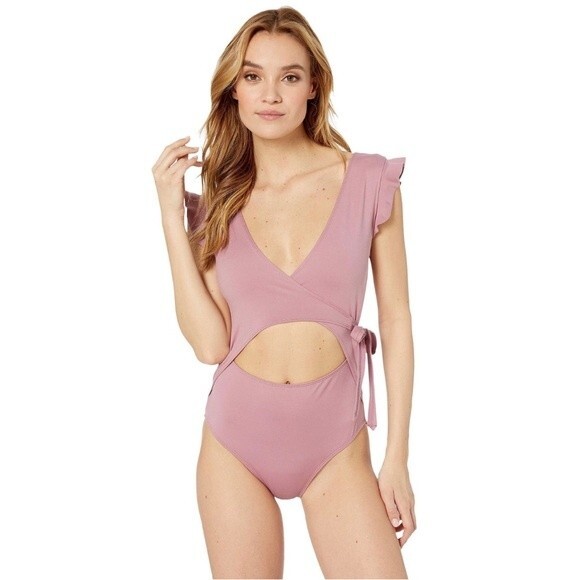 Free People Movement Streamline Ballet Wrap Bodysuit NWT Size Large - Picture 1 of 16